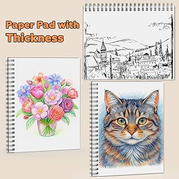 Amazon.com: 2PACK 5.5x8.5 and 1Pack 9 x 11 inches Hardcover